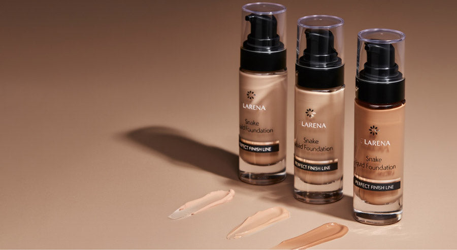 Clarena Snake Fluid Foundation medical grade formula for sensitive skin with peptide technology