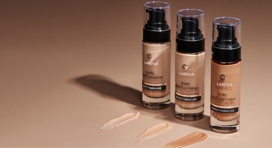 Clarena Snake Fluid Foundation medical grade formula for sensitive skin with peptide technology