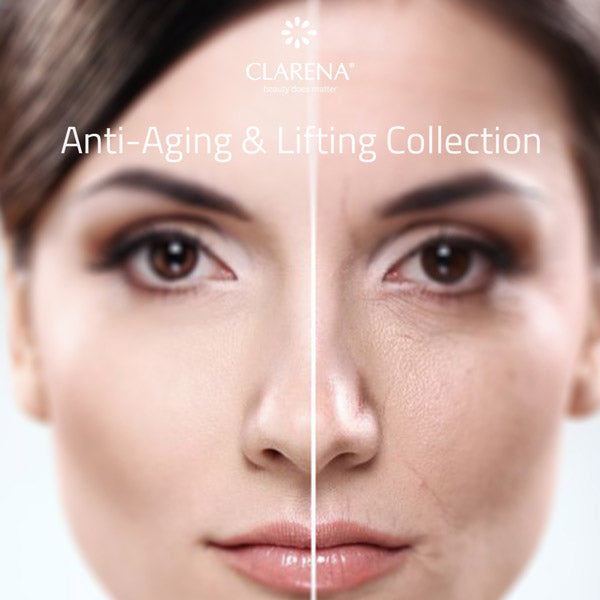 Clarena anti-aging & lifting collection — creams and serums for firmer youthful skin