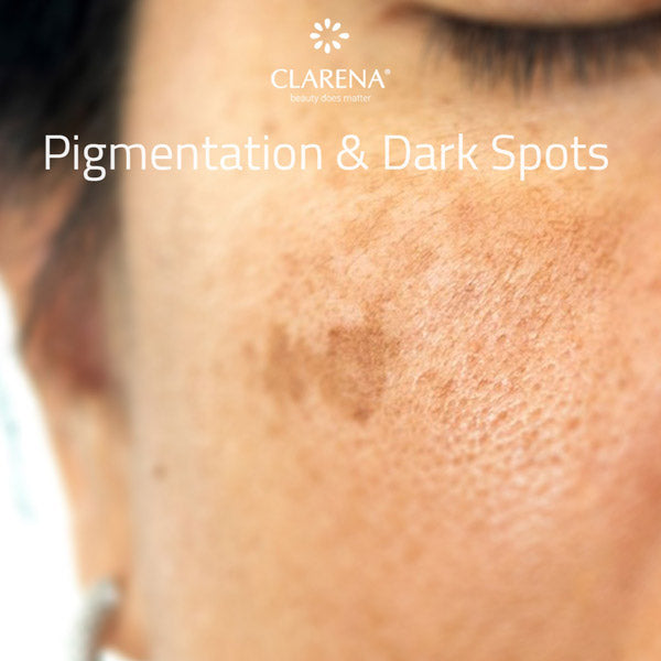 Clarena pigmentation & dark spot care — brightening and evening skin tone products
