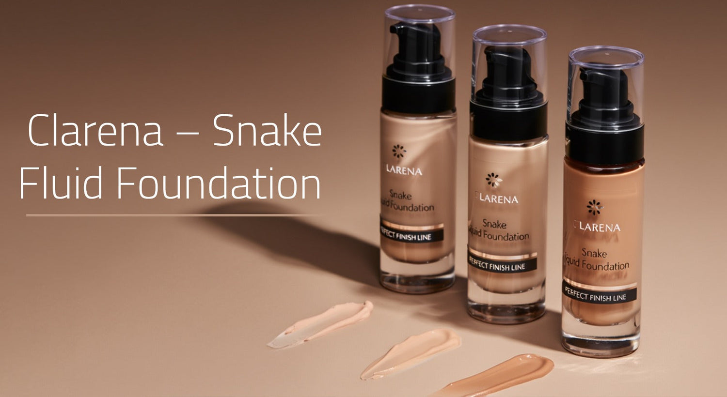 Clarena Snake Fluid Foundation — medical-grade foundation with skincare benefits