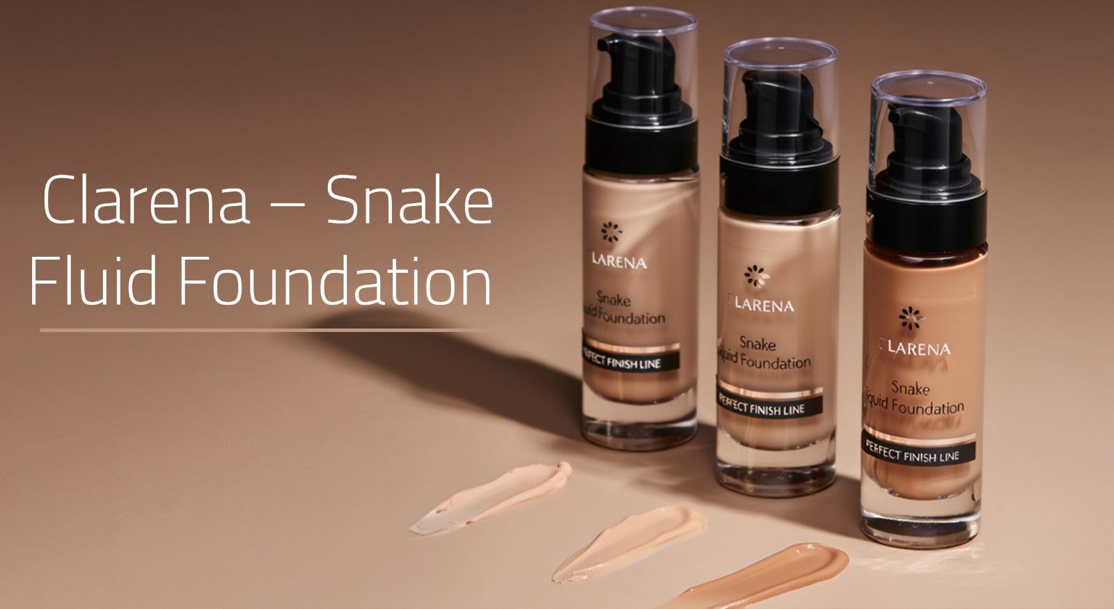 Clarena Snake Fluid Foundation — medical-grade foundation with skincare benefits