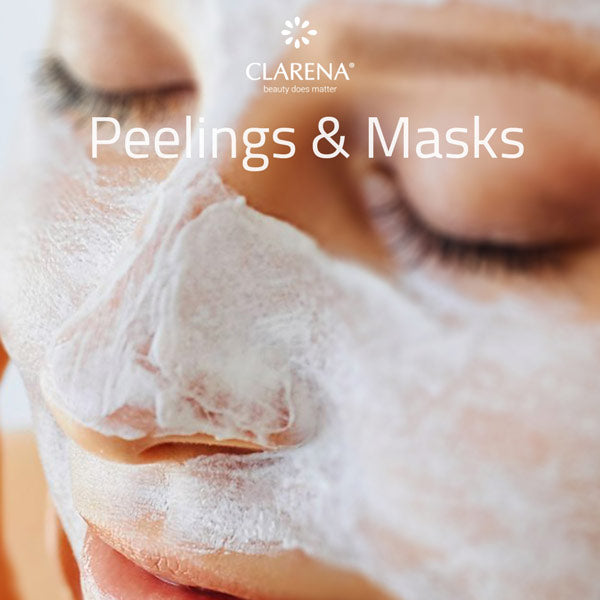 Clarena face masks & exfoliators for smooth, refreshed and revitalized skin