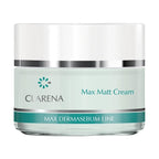 Clarena Max Matt Cream 50 ml – mattifying day cream for oily, combination, acne-prone skin with kaolin and salicylic acid