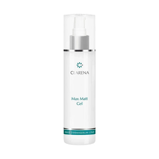 Clarena Max Matt Gel 200 ml – deep cleansing gel for oily, acne-prone skin with salicylic acid and Pore Control
