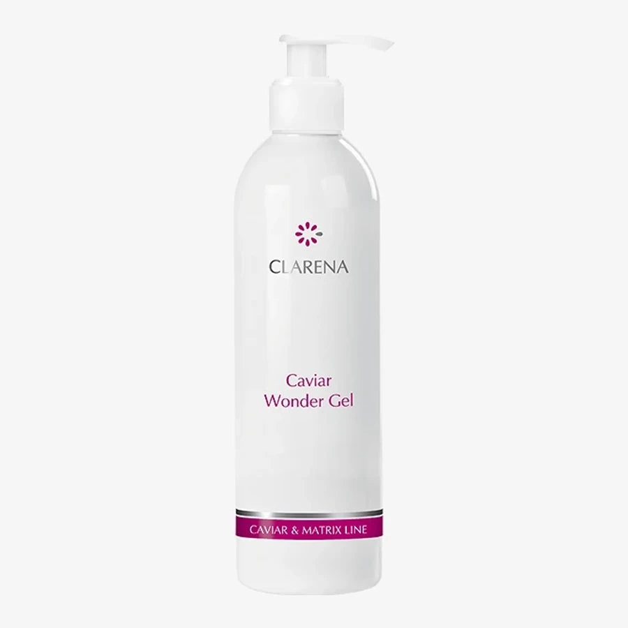 Clarena Caviar Wonder Gel 250 ml hydrating body and hand wash with caviar extract for gentle cleansing and smooth skin