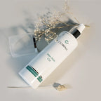 Clarena Max Matt Gel bottle on a light background with decorative elements